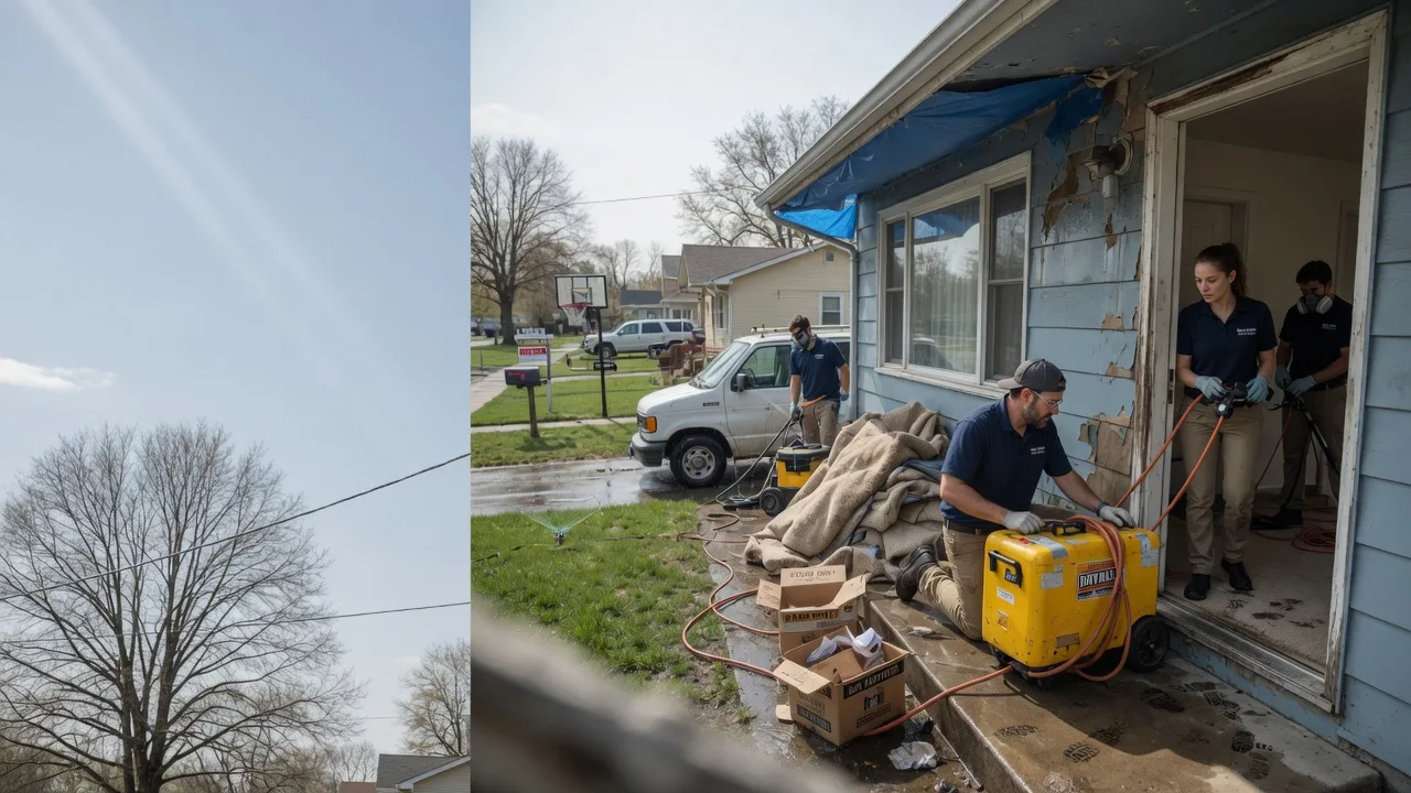 Basement Flood Cleanup in Park River, ND near me